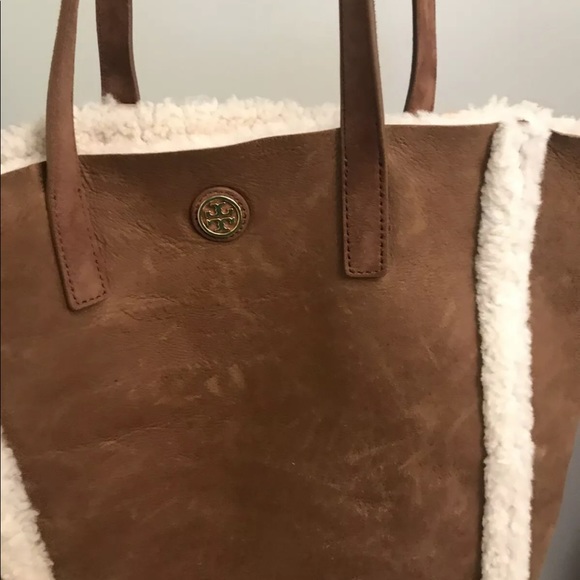 Tory Burch Handbags - Tory Burch Lamb Fur Tote/Purse